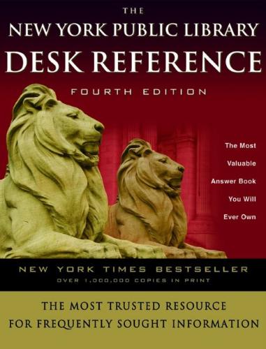 The New York Public Library Desk Reference