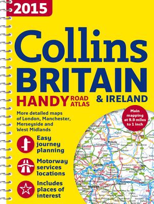 Collins Britain & Ireland Handy Road Atlas 2015