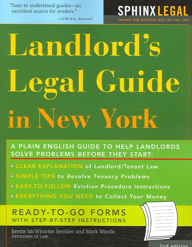 Landlord's Legal Guide in New York