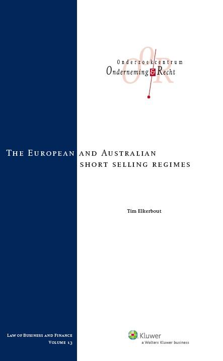 The European and Australian short selling regimes