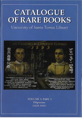 Catalogue of Rare Books Filipiniana 1610-1945