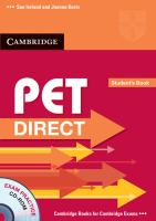 PET Direct. Student's Book with CD-ROM