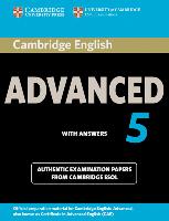 Cambridge Certificate in Advanced English 5 for updated exam. Student's Book with answers