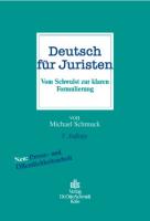 Deutsch für Juristen