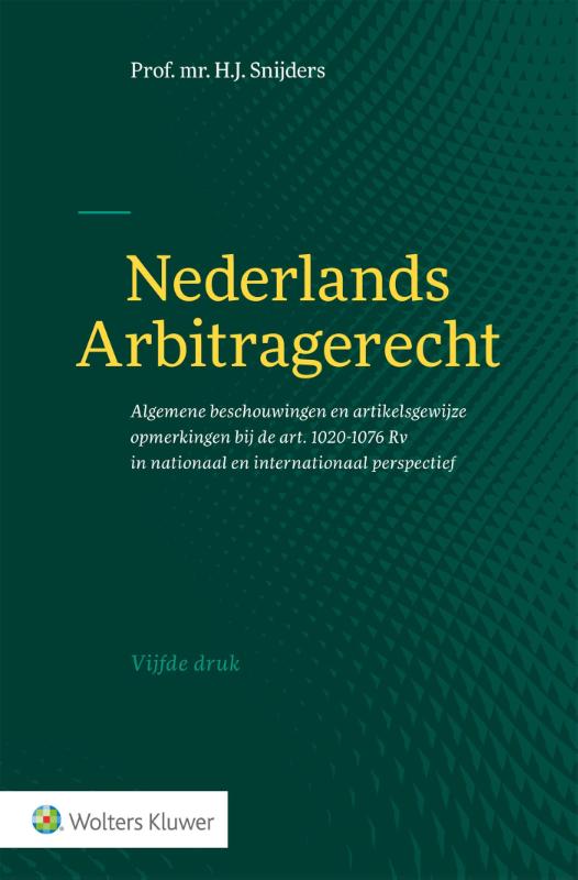 Nederlands Arbitragerecht