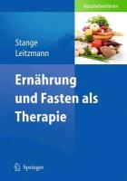 Ernährung Und Fasten Als Therapie