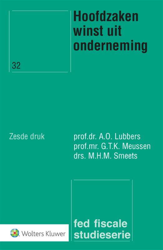 Hoofdzaken winst uit onderneming