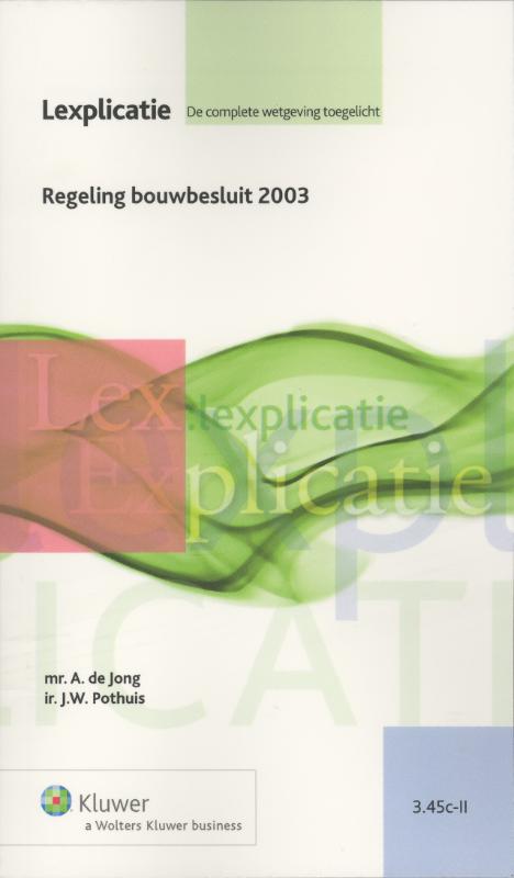 Regeling bouwbesluit 2003 (Ebook)