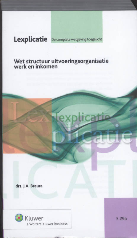 Wet structuur uitvoeringsorganisatie werk en inkomen (Ebook)