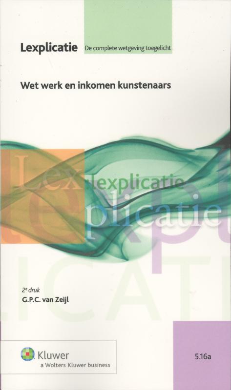 Wet werk en inkomen kunstenaars (Ebook)