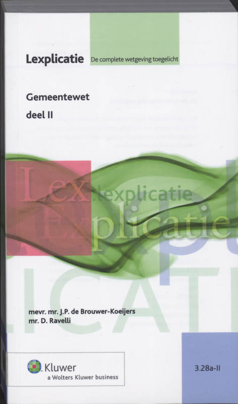 Gemeentewet deel II (Ebook)