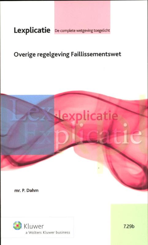 Overige regelgeving faillissementswet (Ebook)