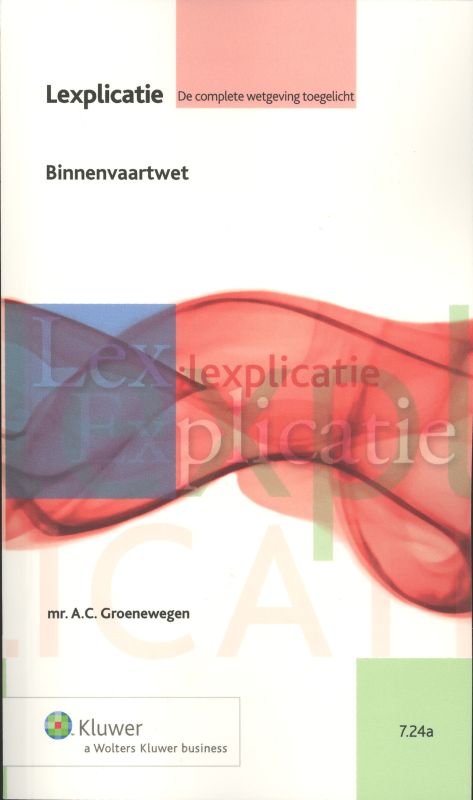 Binnenvaartwetgeving (Ebook)