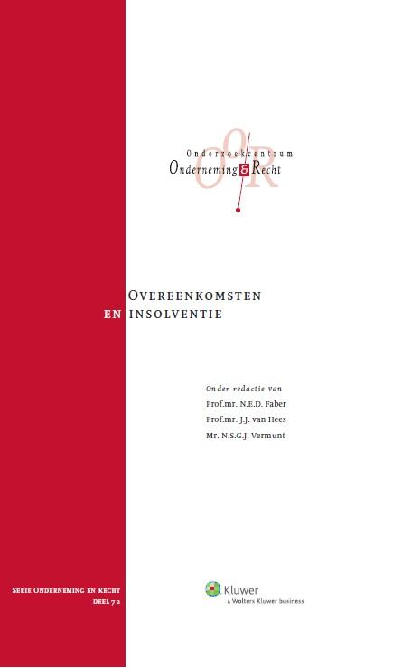 Overeenkomst en faillissement (Ebook)