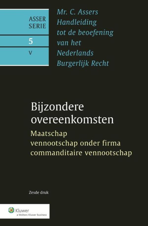 Asser 5-V Maatschap, vennootschap onder firma, commanditaire vennootschap (Ebook)