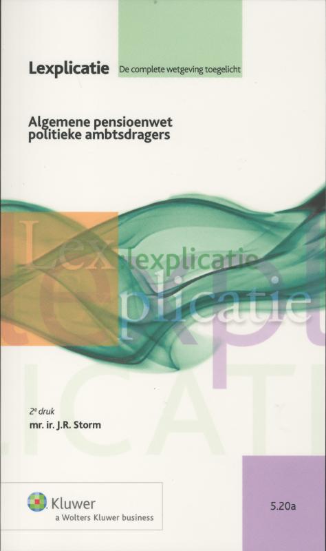 Algemene pensioenwet politieke ambtsdragers (Ebook)