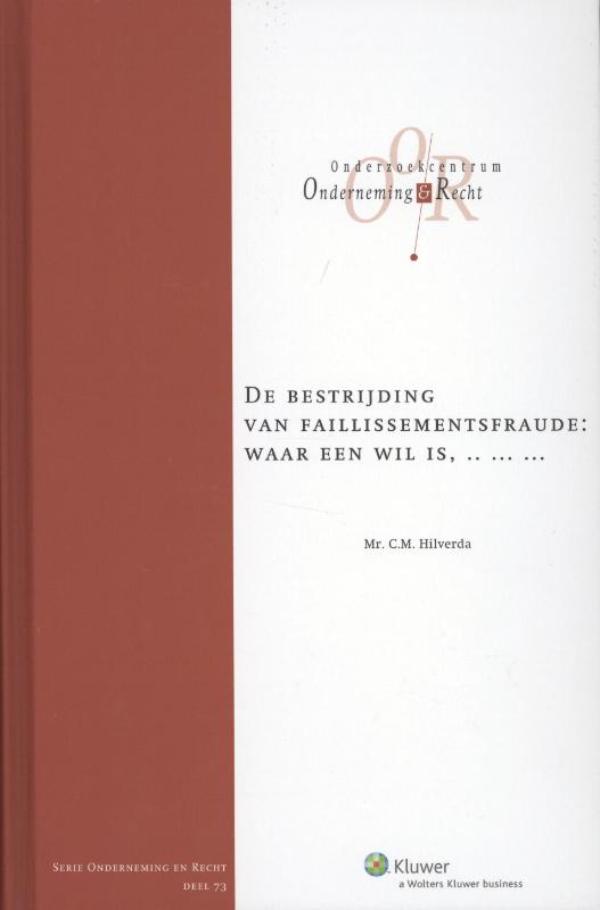 De bestrijding van faillissementsfraude (Ebook)