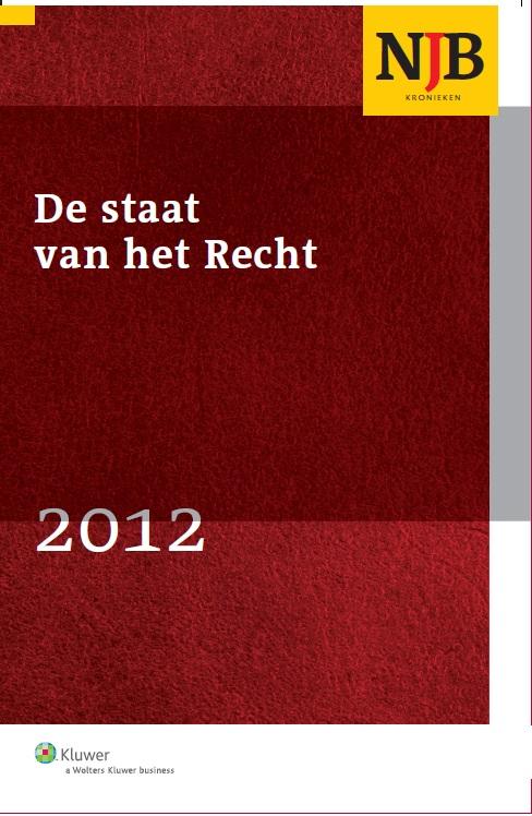 De staat van het recht / 2012-1 (Ebook)