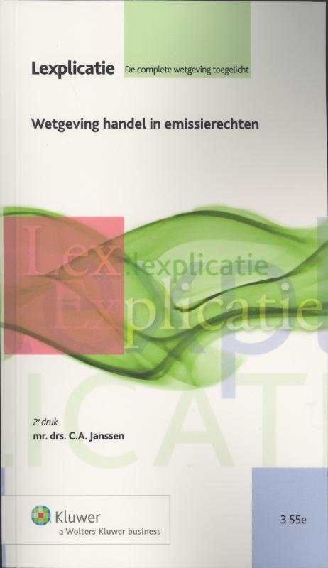 Wetgeving handel in emissierechten (Ebook)