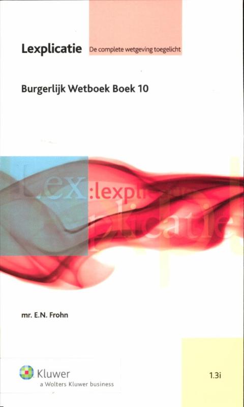 Burgerlijk wetboek / boek 10 (Ebook)