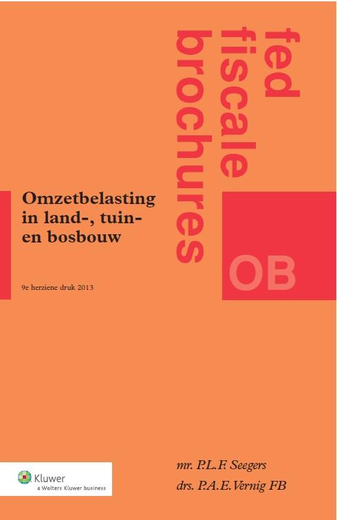 Omzetbelasting in land-, tuin- en bosbouw (Ebook)