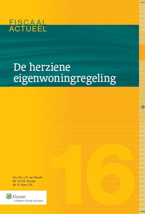 De herziene eigenwoningregeling (Ebook)