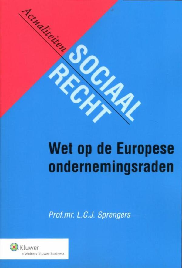 Wet op de Europese Ondernemingsraden (Ebook)