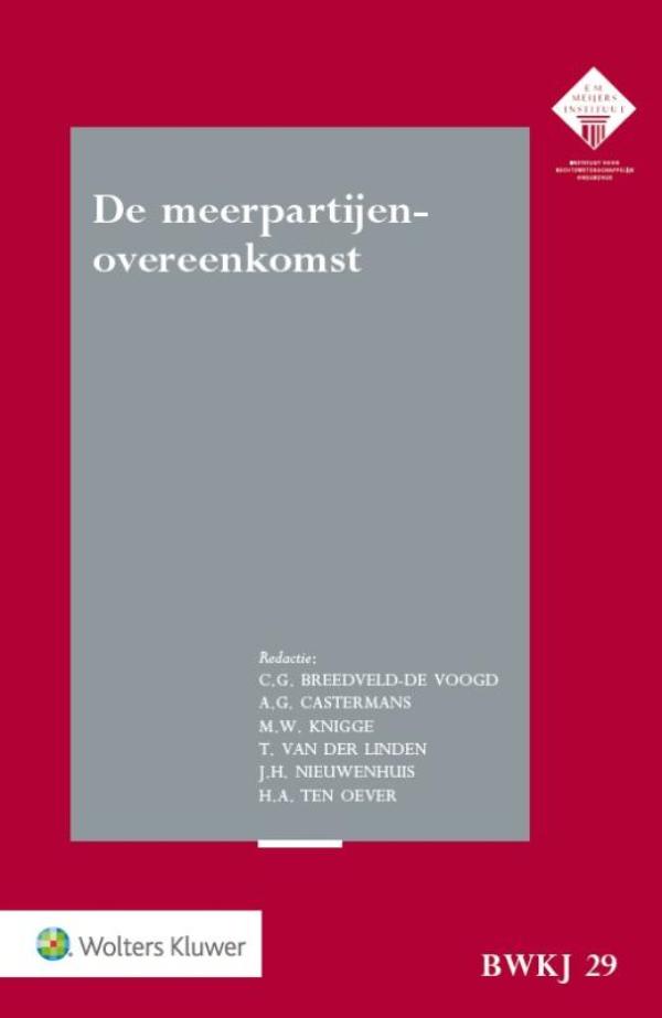 De meerpartijenovereenkomst (Ebook)