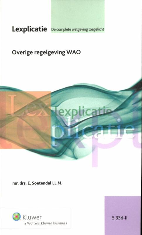 Overige regelgeving WAO (Ebook)