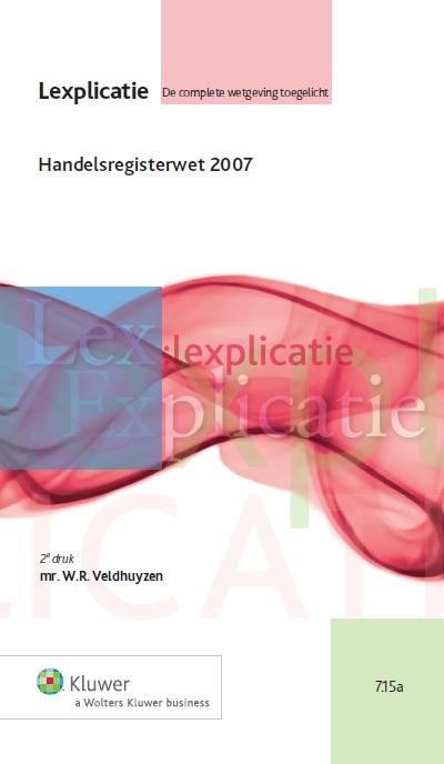 Handelsregisterwet 2007 (Ebook)