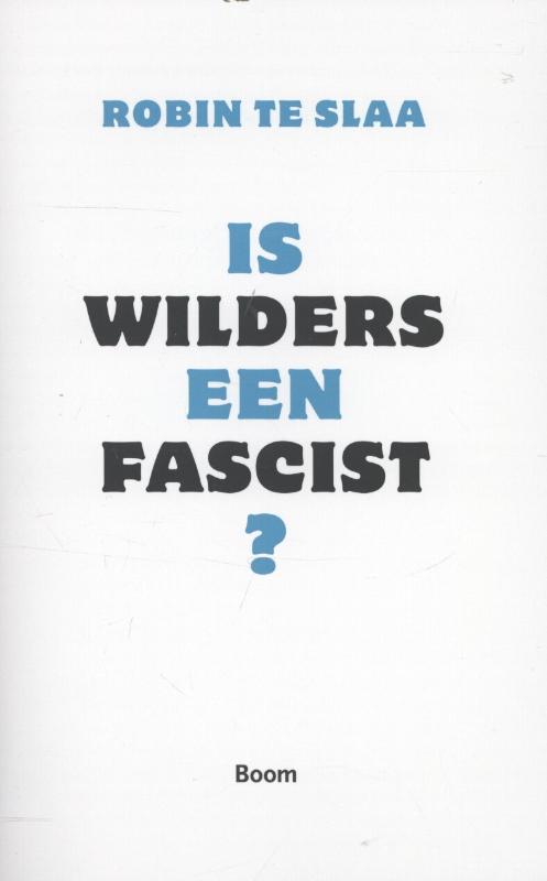 Is Wilders een fascist? (Ebook)