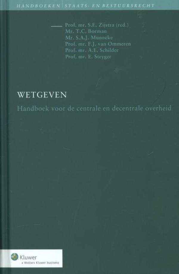 Wetgeven (Ebook)