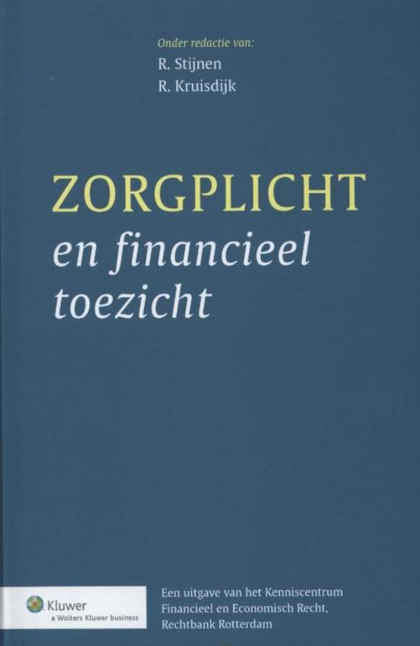 Zorgplicht en financieel toezicht (Ebook)