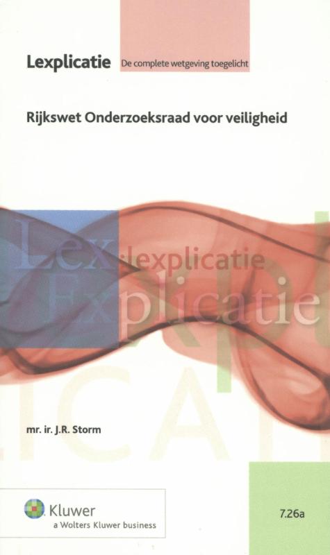 Rijkswet Onderzoeksraad voor veiligheid (Ebook)