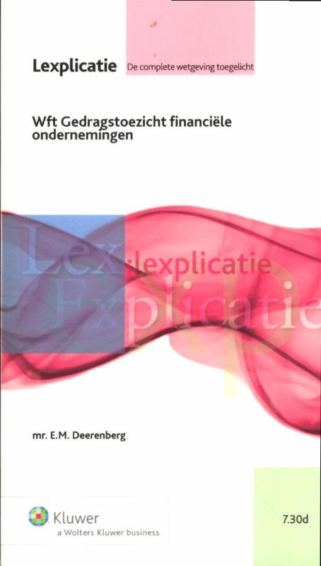 WFT gedragstoezicht financiële ondernemingen (Ebook)