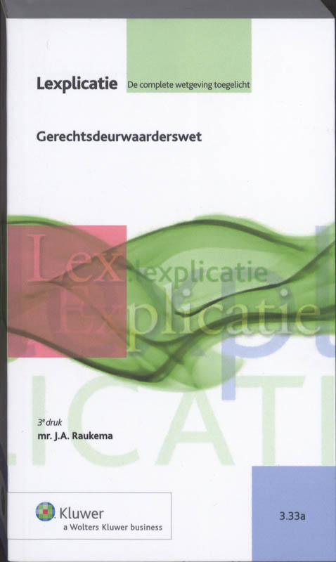 Gerechtsdeurwaarderswet (Ebook)