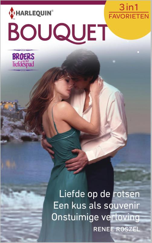 Liefde op de rotsen ; Een kus als souvenir ; Onstuimige verloving (Ebook)