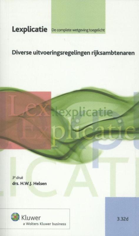 Diverse uitvoeringsregelingen rijksambtenaren (Ebook)