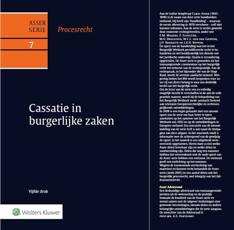 Cassatie in burgerlijke zaken (Ebook)