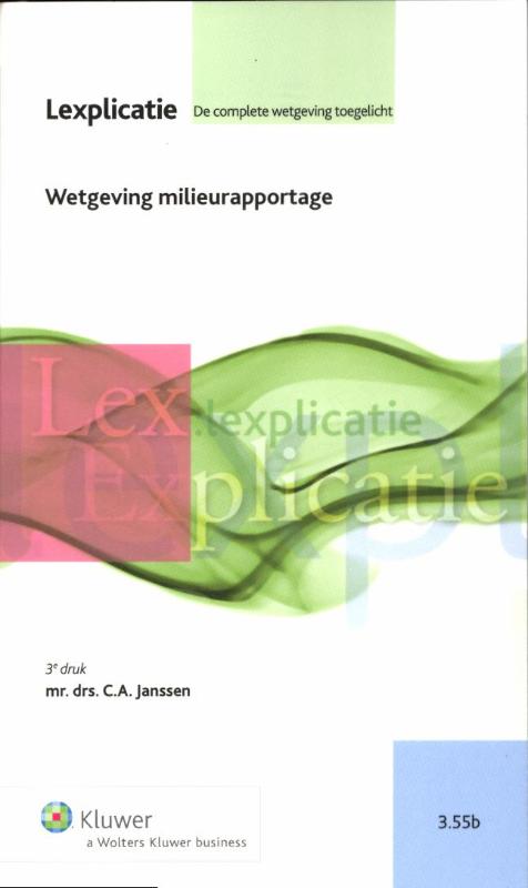 Wetgeving milieurapportage (Ebook)