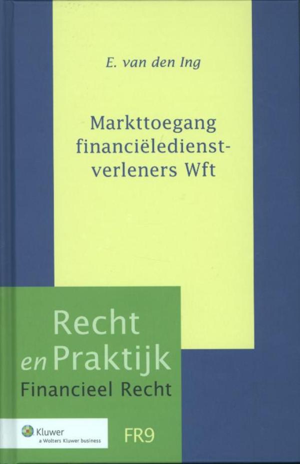 Markttoegang financieledienstverleners Wft (Ebook)