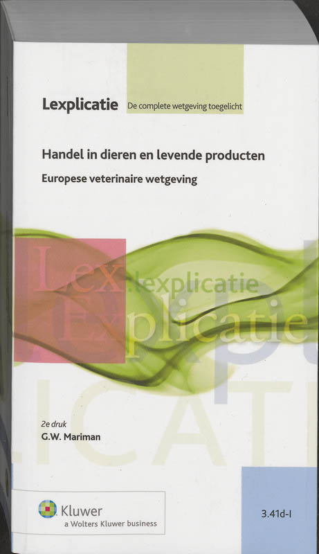 Europese veterinaire wetgeving (Ebook)