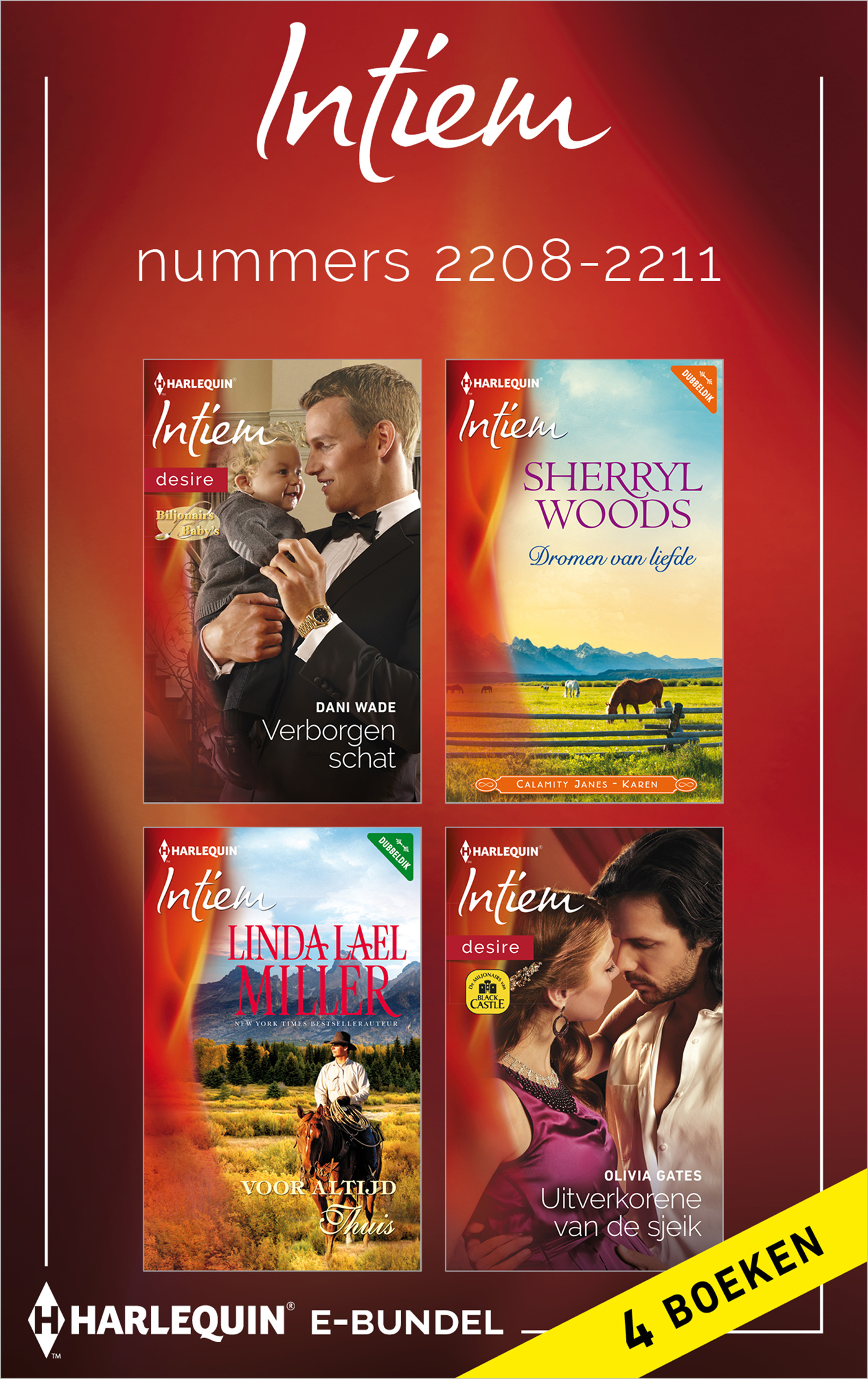 Intiem e-bundel nummers 2208-2211 (4-in-1) (Ebook)