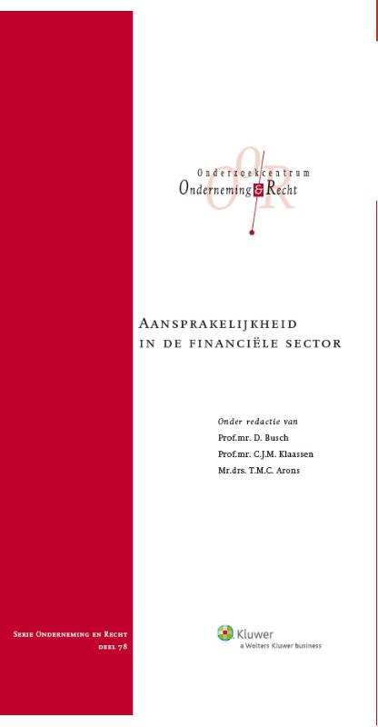 Aansprakelijkheid in de financiele sector (Ebook)