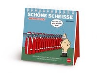 Schöne Scheiße Weihnachten Adventsaufsteller Geschenkbuch