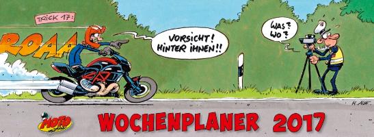 MOTOmania Wochenplaner 2017