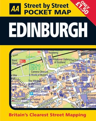 AA Street by Street Pocket Map Edinburgh