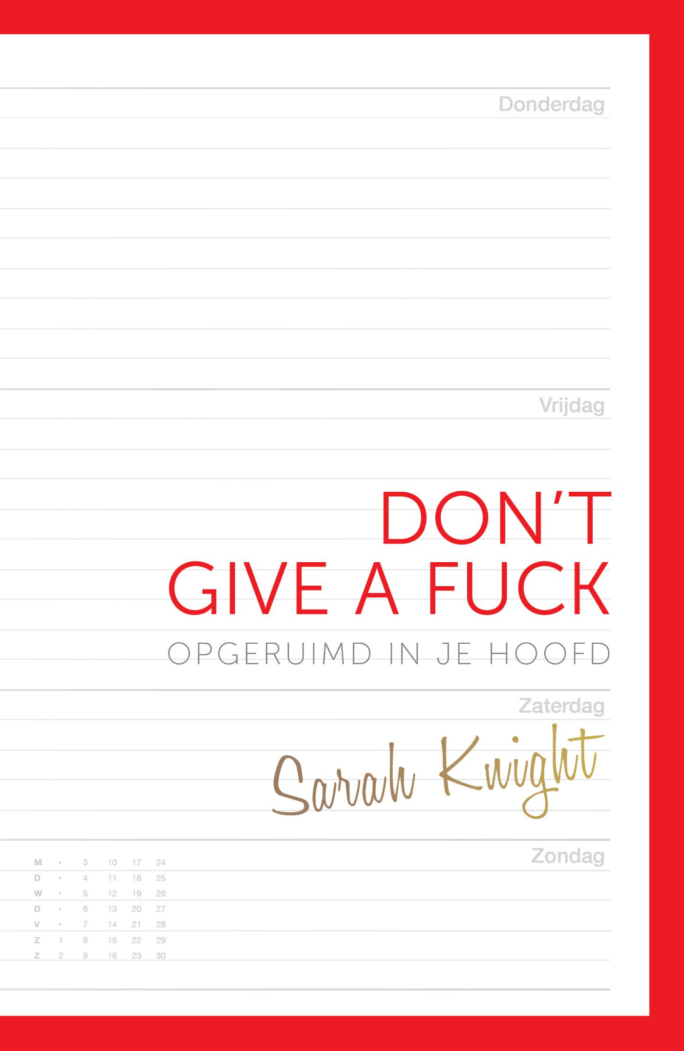 Don't give a fuck (Ebook)