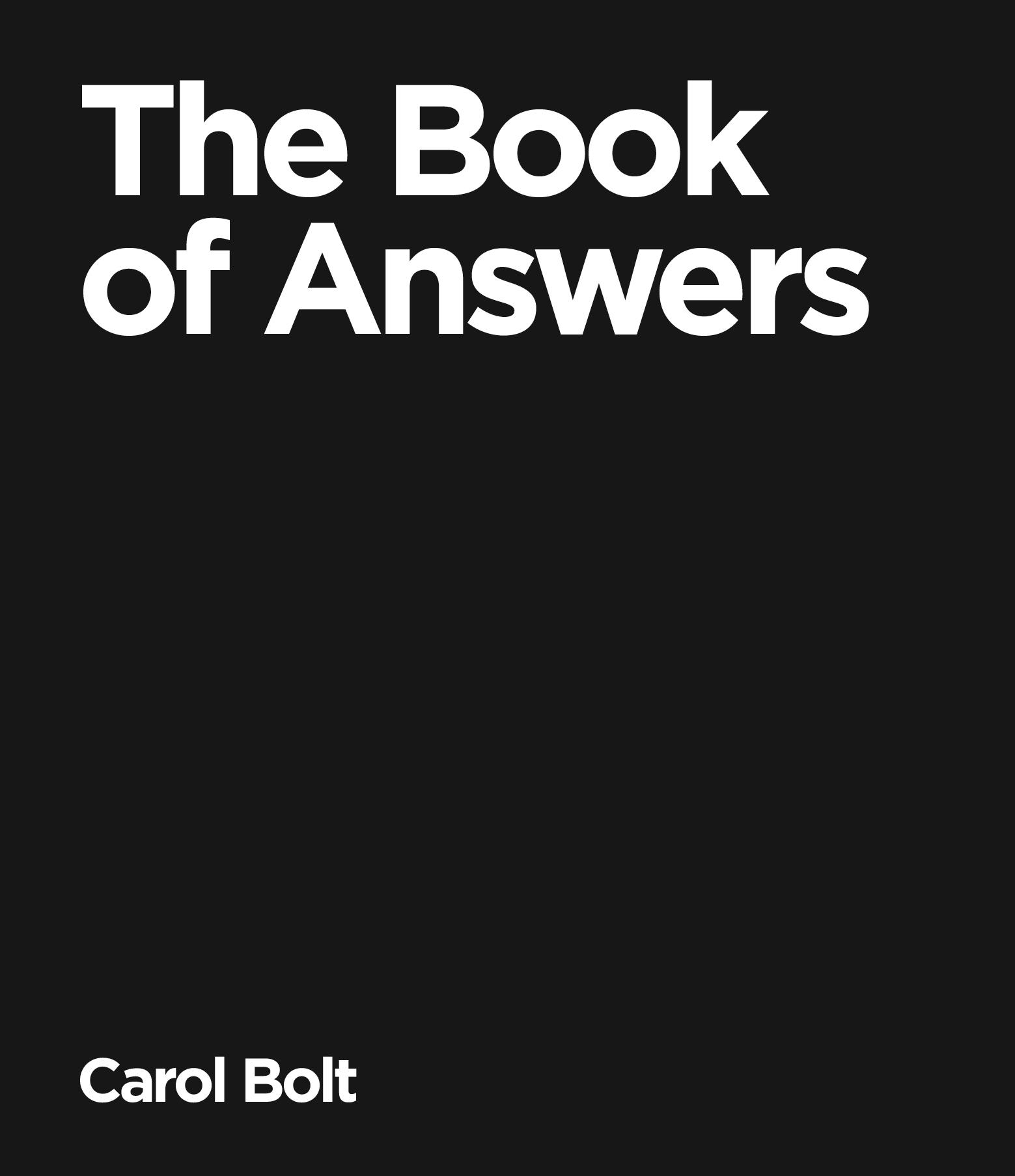 Book of Answers