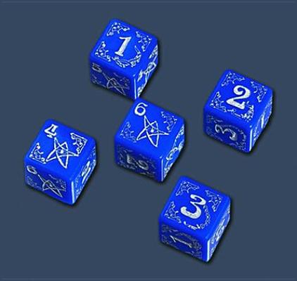 Arkham Horror Blessed Dice Set